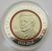 Kongo 1000 Francs 2018 Helmut Schmidt