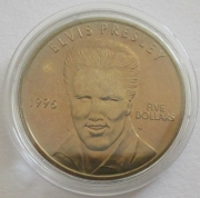 Marshall Islands 5 Dollars 1996 Elvis Presley