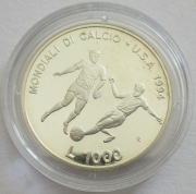 San Marino 1000 Lire 1994 Football World Cup in the USA...