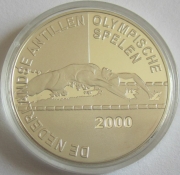 Niederländische Antillen 25 Gulden 2000 Olympia Sydney Schwimmen