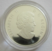 Canada 10 Dollars 2013 Holiday Candles 1/2 Oz Silver