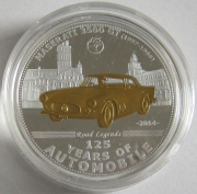 Palau 5 Dollars 2014 125 Years Automobile Maserati 3500...