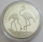 Bahamas 25 Dollars 1985 Wildlife American Flamingo Silver