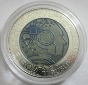 Austria 25 Euro 2019 Artificial Intelligence Silver Niobium