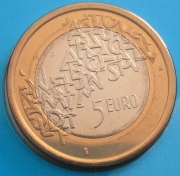 Finnland 5 Euro 2006 Ratspräsidentschaft BU