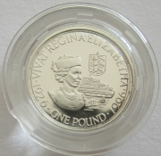 Guernsey 1 Pound 1996 Queen Elizabeth II.