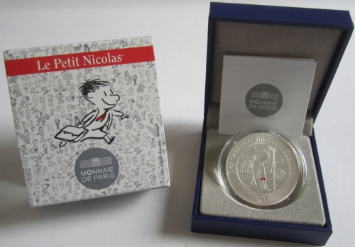 France 10 Euro 2014 Le Petit Nicolas Les Vacances Silver