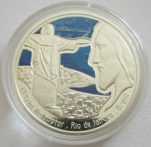 Andorra 10 Diners 2009 Wonders Cristo Redentor in Rio de Janeiro Silver