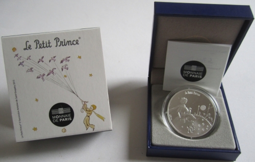 France 10 Euro 2015 Le Petit Prince "Lessentiel est invisible pour les yeux" Silver
