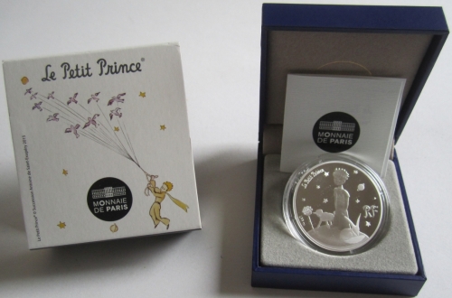 France 10 Euro 2015 Le Petit Prince "Dessine moi un mouton" Silver