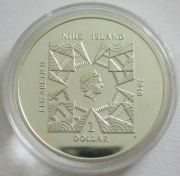 Niue 1 Dollar 2010 Sitting Bull Silver