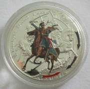 Niue 1 Dollar 2012 200 Years Patriotic War of 1812 Cavalry Silver