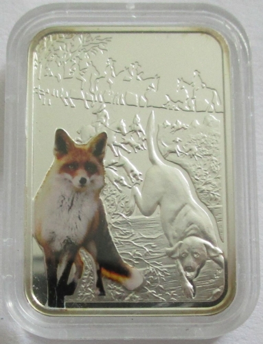 Niue 1 Dollar 2012 Art of Hunting Silver