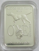Niue 1 Dollar 2012 Art of Hunting Silver