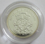 Togo 500 Francs 2004 Chancellor Helmut Schmidt Silver