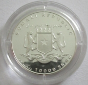 Somalia 10000 Shillings 1998 Football World Cup in France...