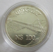 Uruguay 100 Nuevos Pesos 1981 Salto Grande