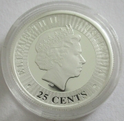 Australien 25 Cents 2017 Kangaroo