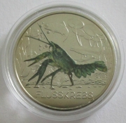 Austria 3 Euro 2019 Wildlife Crayfish