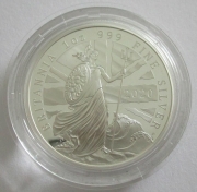 United Kingdom 2 Pounds 2020 Britannia 1 Oz Silver Proof