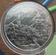 Austria 10 Euro 2016 Regions Oberösterreich Silver BU