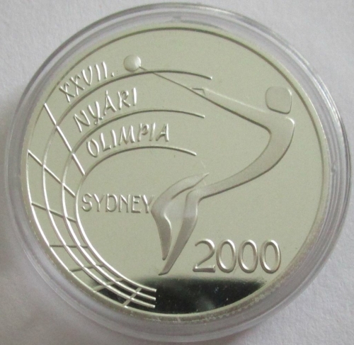 Ungarn 2000 Forint 1999 Olympia Sydney Hammerwurf PP