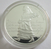 Latvia 1 Lats 2008 Eurostar Song Festival Silver Proof