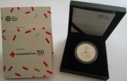 United Kingdom 5 Pounds 2020 150 Years Red Cross Silver...