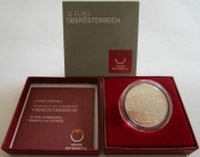 Austria 10 Euro 2016 Regions Oberösterreich Silver...