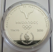 Hungary 10000 Forint 2021 Olympics Tokyo Silver Proof