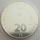 Switzerland 20 Franken 2020 Roger Federer Silver BU