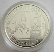 Belgien 5 Euro 2018 60 Jahre Schlümpfe