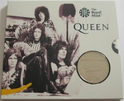 United Kingdom 5 Pounds 2020 Music Legends Queen BU