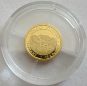 Somalia 20 Shillings 2020 Wildlife Elephant Gold