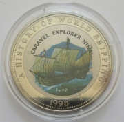Somalia 25 Shillings 1998 Schiffe Niña