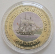 Cook-Inseln 1 Dollar 2003 Schiffe HMS Beagle
