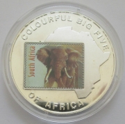 Uganda 1000 Shillings 2001 Big Five Elefant