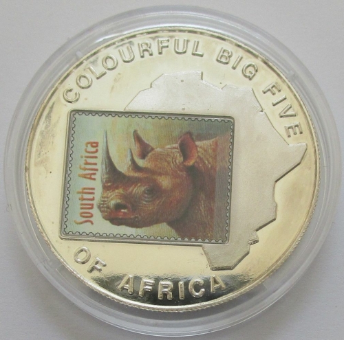Uganda 1000 Shillings 2001 Big Five Rhinoceros