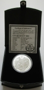 Rwanda 100 Amafaranga 2022 Lunar Tiger 1 Oz Platinum