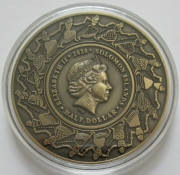 Salomonen 1/2 Dollar 2020 Trojanischer Krieg Achilles