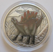 Niue 2 Dollars 2020 Dinosaurier Stegosaurus