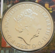 Großbritannien 5 Pounds 2020 Music Legends Elton John BU