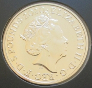 Großbritannien 5 Pounds 2020 Music Legends David Bowie BU