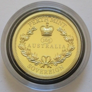 Australia 50 Dollars 2020 Sovereign Piedfort 0.471 Oz Gold