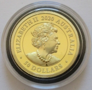 Australien 50 Dollars 2020 Sovereign Piedfort