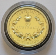 Australia 50 Dollars 2021 Sovereign Piedfort 0.471 Oz Gold