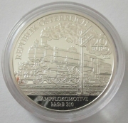 Austria 20 Euro 2008 Railways Belle Epoque Silver