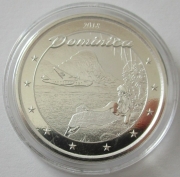 Dominica 2 Dollars 2018 EC8 Bay 1 Oz Silver