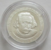 Togo 500 Francs 1999 Albert Einstein Silver