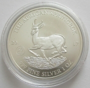 Gabon 1000 Francs 2017 Springbok 1 Oz Silver